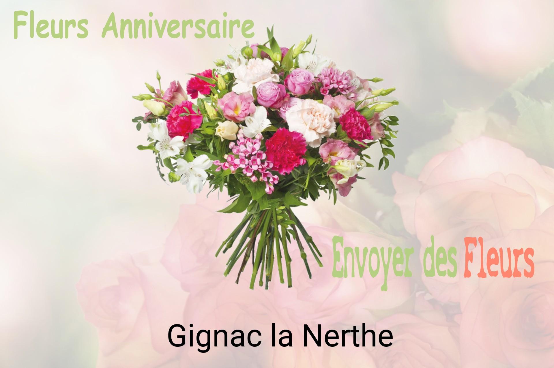 Bouquet de fleurs d’anniversaire livré à Gignac-la-Nerthe